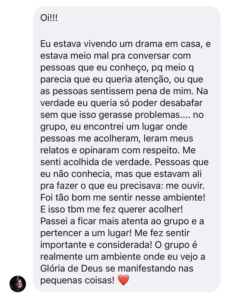 Depoimento de um morador da Vila da Cultura